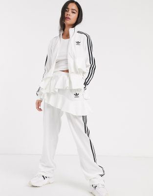 adidas track top satin