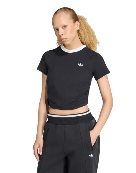 adidas Originals x Jennie layering t-shirt in black  