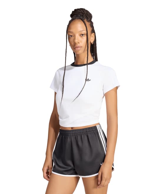adidas Originals x Jennie layering t-shirt in white | ASOS