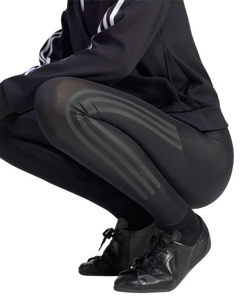 adidas Originals x Jennie sheer leggings in black - view 1
