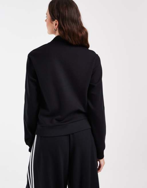 adidas Originals x Jennie Superstar Wickeltop in Schwarz, 4 von 4