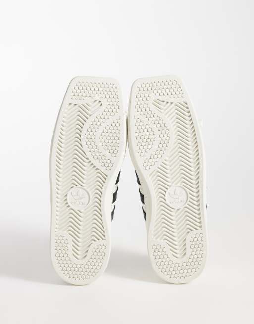 adidas Originals x Jennie Superstars II Ballett-Sneaker in Weiß und Schwarz, 5 von 6