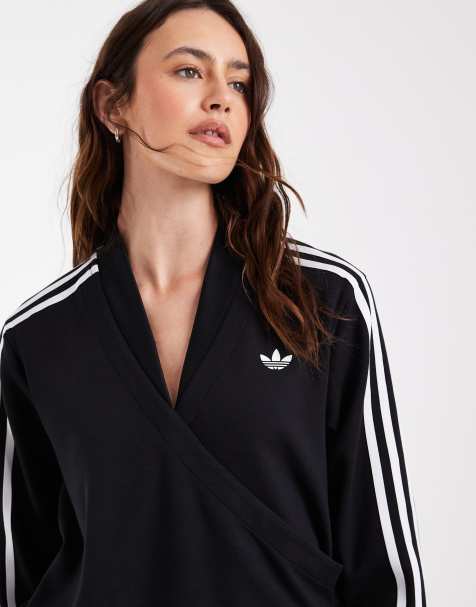 adidas Originals x Jennie - top envolvente negro Superstar - view 1