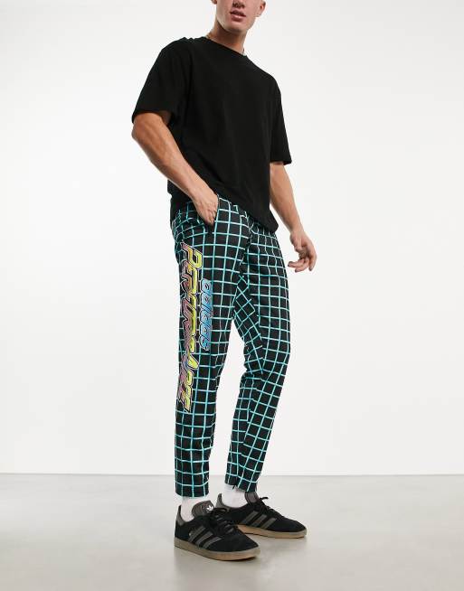 adidas Originals x Jeremy Scott Rally track pants in black