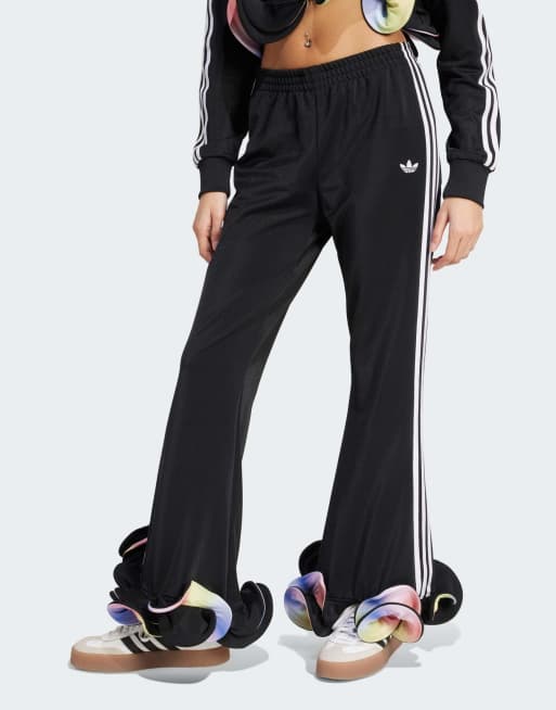 adidas Originals x Jeremy Scott - Sorte træningsbukser med modedesign