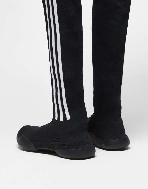 adidas gazelle silver green womens adidas Turnaround Winterized Mid Top - Black/Grey/Black main image 0