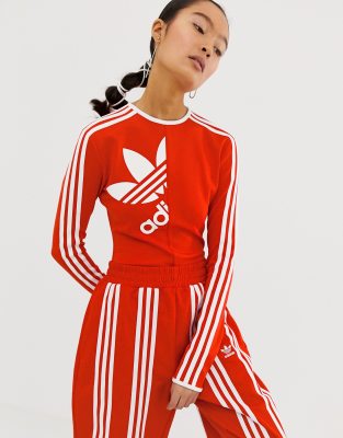 adidas body red