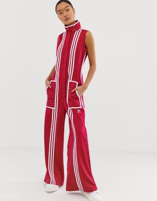 adidas pink jumpsuit