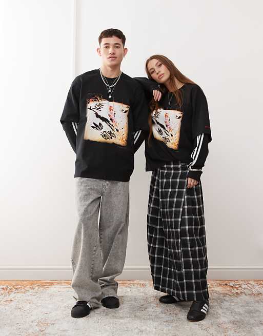 adidas Originals x KoRn oversized long sleeve t-shirt in adidas Originals x KoRn oversized long sleeve t-shirt in