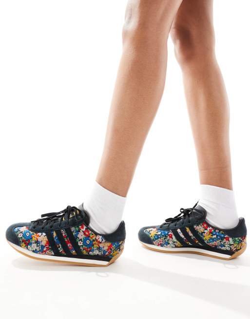 adidas Originals x Liberty London – Country OG – Niebieskie buty sportowe