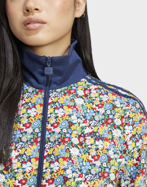 adidas Originals x Liberty London track top in floral print ASOS