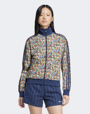 adidas Originals x Liberty London - Trainingsoberteil mit Blumenmuster-Bunt