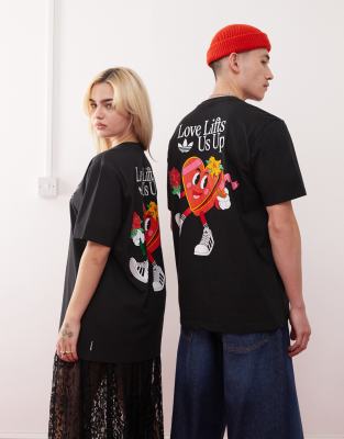 adidas Originals adidas Originals x Made By Nelson t-shirt in black