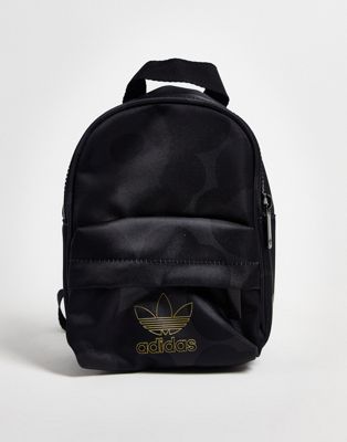 adidas Originals x Marimekko mini backpack in tonal black floral print - ASOS Price Checker