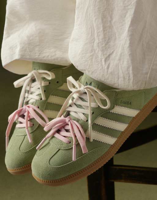 adidas gazelle silver green womens Adidas Molly mae Matcha – Ironsoles main image 1