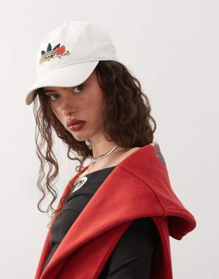 adidas Originals x Nelson - Kappe in Weiß