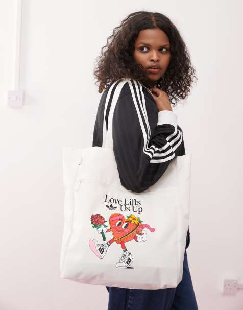 adidas Originals x Nelson - Tote tas in wit - view 1