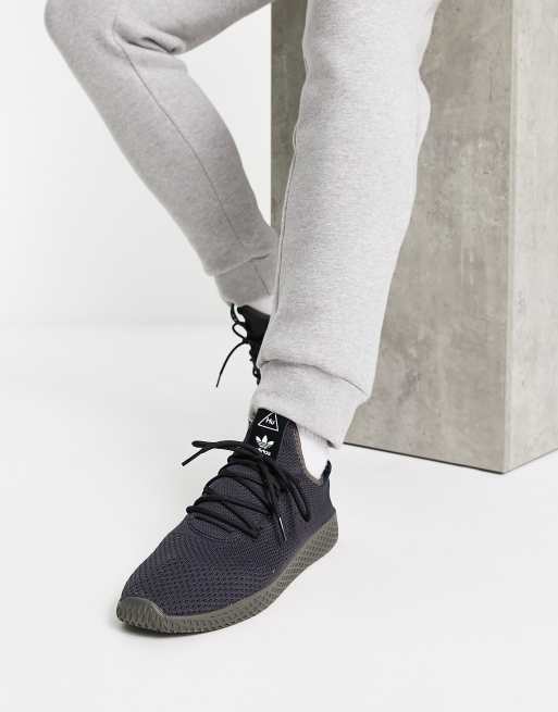 adidas Originals Pharrell Williams sneakers in black | ASOS