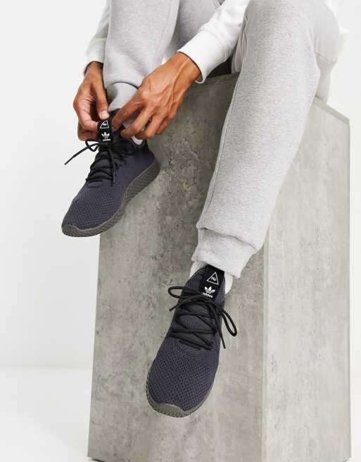 adidas Originals Pharrell Williams sneakers in black | ASOS