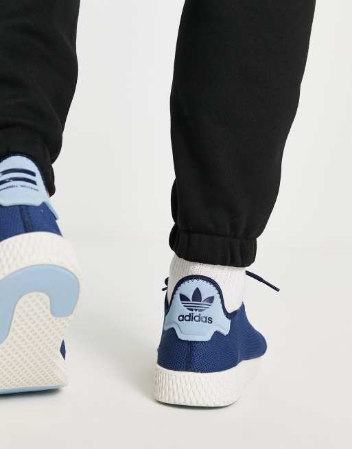 Originals x Pharrell Williams sneakers in navy off-white | ASOS