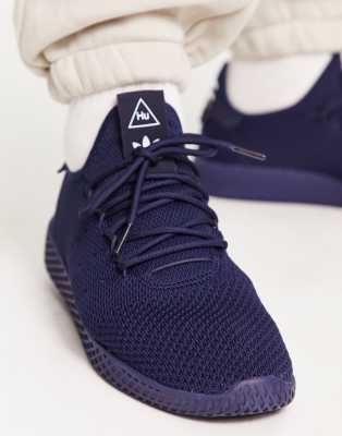 adidas Originals x Pharrell Williams HU sneakers in navy