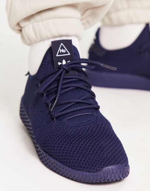 Adidas pharrell williams tennis hot sale hu navy running shoes