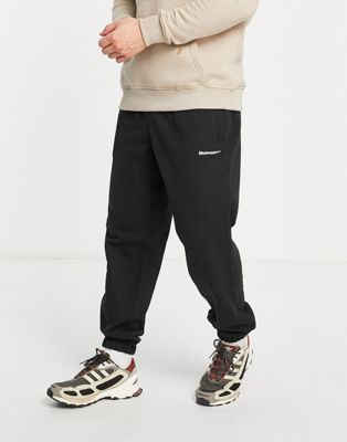 adidas Originals x Pharrell Williams premium basics joggers in black