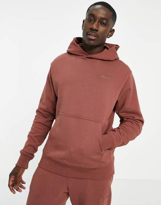 Burgundy adidas hoodie mens hot sale