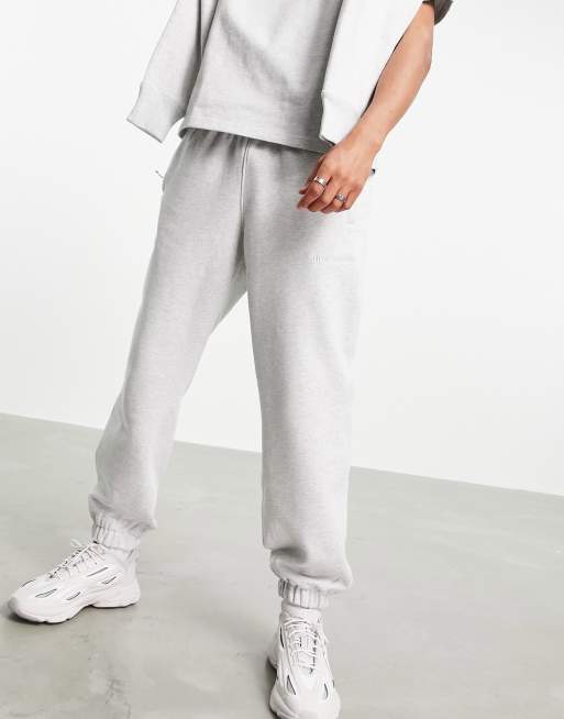 Adidas light grey store joggers