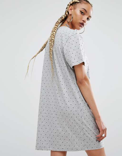 adidas Originals X Pharrell Williams Printed T Shirt Dress