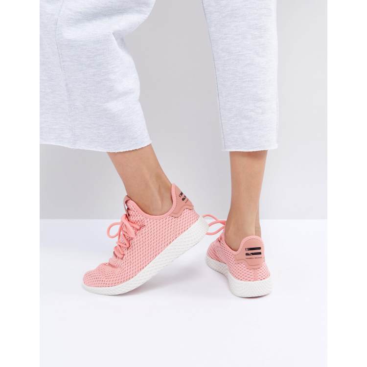 Adidas pharrell williams store weiß rosa