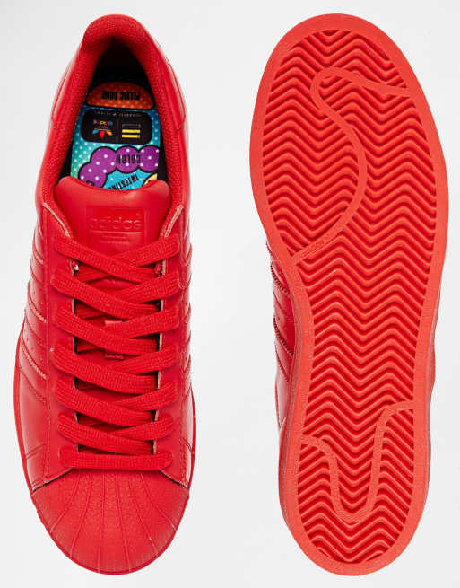 radicaal breedte De Kamer adidas Originals x Pharrell Williams Supercolor Superstar Sneakers S41833 |  ASOS