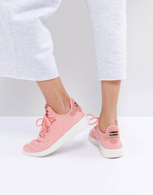 adidas Originals X Pharrell Williams Tennis HU Rosa sneakers