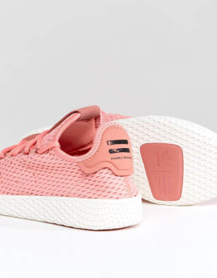 adidas originals pharrell williams tennis hu trainers in pink