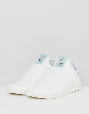 adidas Originals X Pharrell Williams Tennis HU Sneakers In White | ASOS