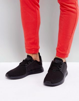 adidas originals x plr sneakers in black