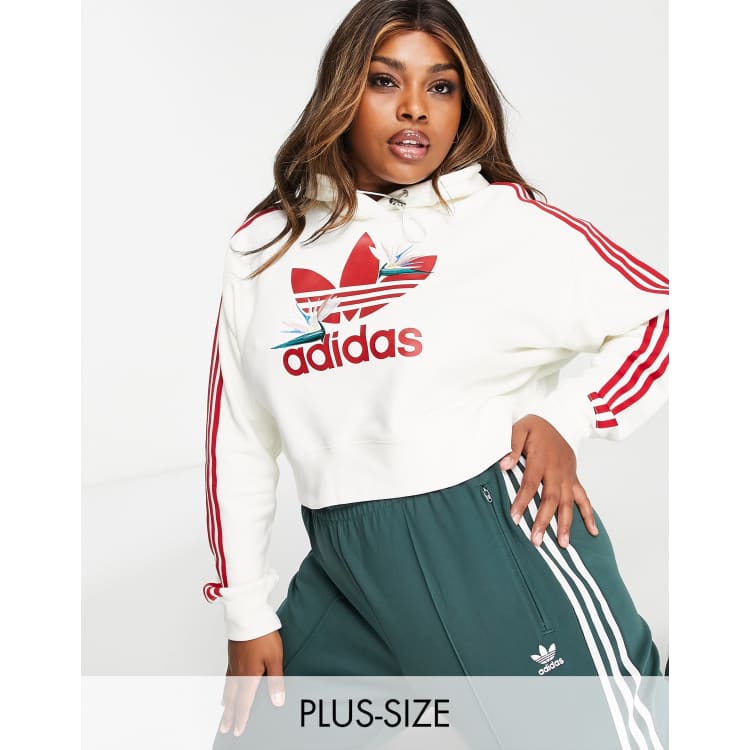 ♡adidas Originals♡Thebe Magugu コラボパーカー♡ adidas Originals x Thebe Magugu hoodie in semi pulse lilac