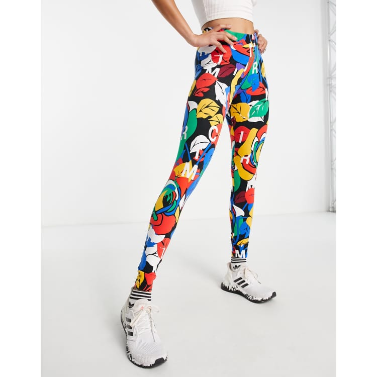 adidas Originals Originals X Farm Multi Leopard Print Leggings