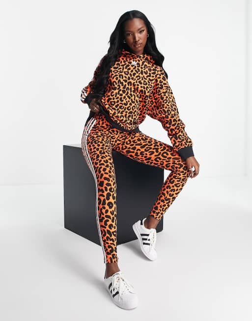 adidas Originals x Rich Mnisi Plus all over leopard print legging