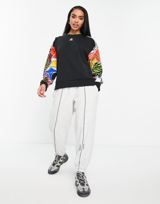 Adidas retro x sales asos sweatshirt