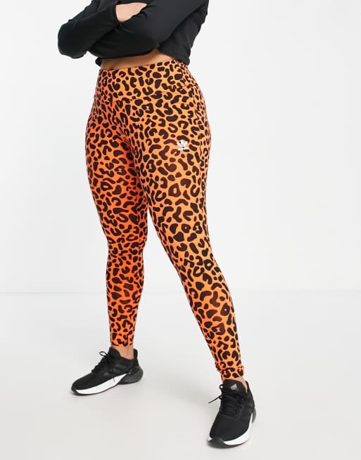 Adidas store cheetah leggings