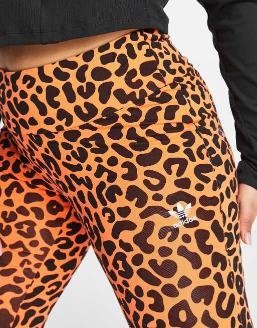 adidas Originals x Rich Mnisi Plus – Leggings in Orange mit All