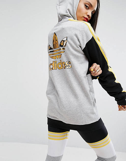 Inspection Disguised Ambiguous adidas Originals X Rita Ora Banned From Normal Sweatshirt With Tiger Back |  ASOS