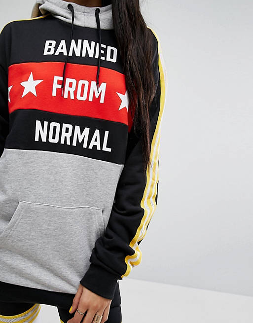 adidas Originals X Rita Ora Banned Normal Sweatshirt With Tiger Back | ASOS