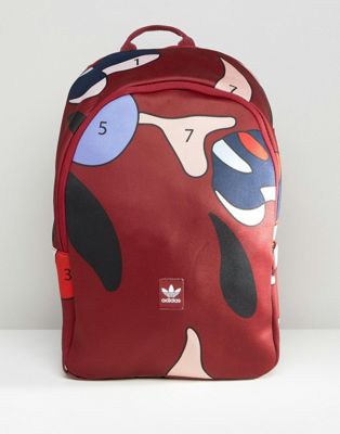 Itaca diámetro acuerdo adidas Originals X Rita Ora Paint Print Backpack | ASOS