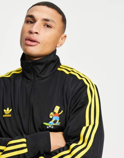 Adidas Originals Simpsons Firebird Track Top Black ...