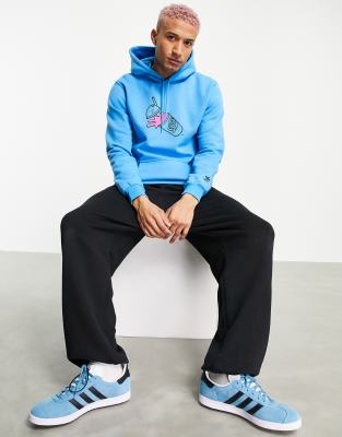 simpsons hoodie adidas