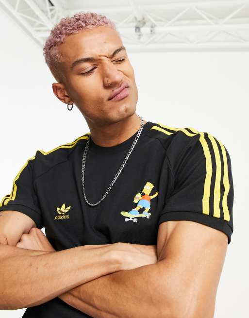 NEW MEN'S ADIDAS ORIGINALS x SIMPSONS FIREBIRD TRACK PANTS ~SIZE