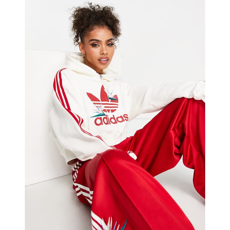 Teoría básica Probar altura adidas Originals x Thebe Magugu hoodie in off white | ASOS