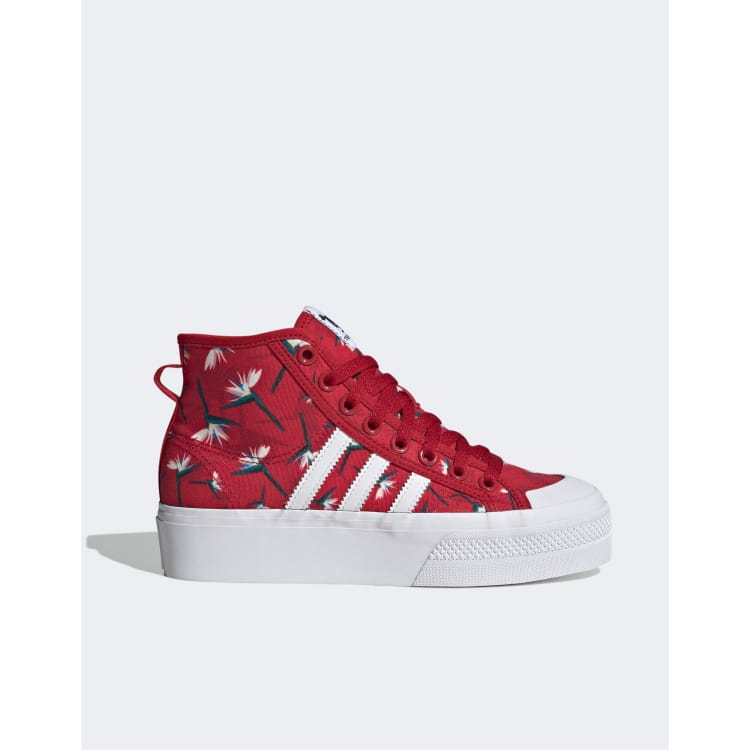 Adidas flower clearance sneakers